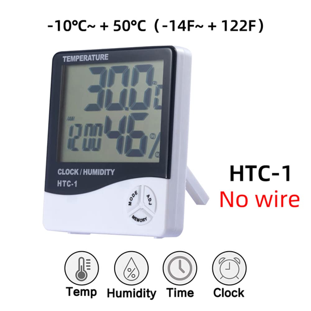 Digital Hygrometer Probe - HTC-1 mini termômetro de umidade higrômetro