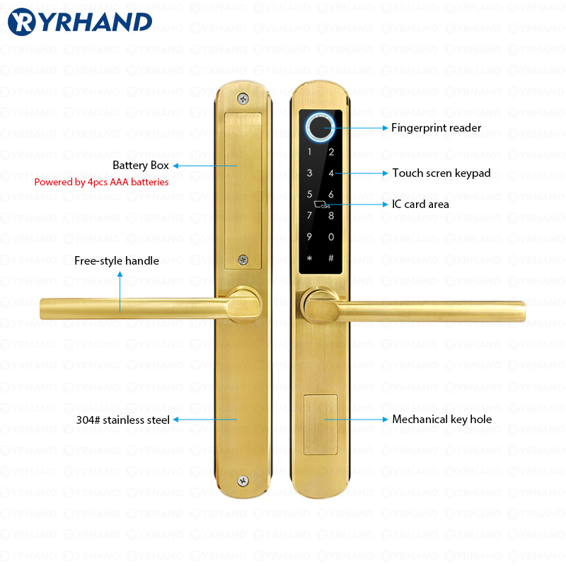 Fechadura inteligente de vidro - Glass Door Hinge avaliação e preço