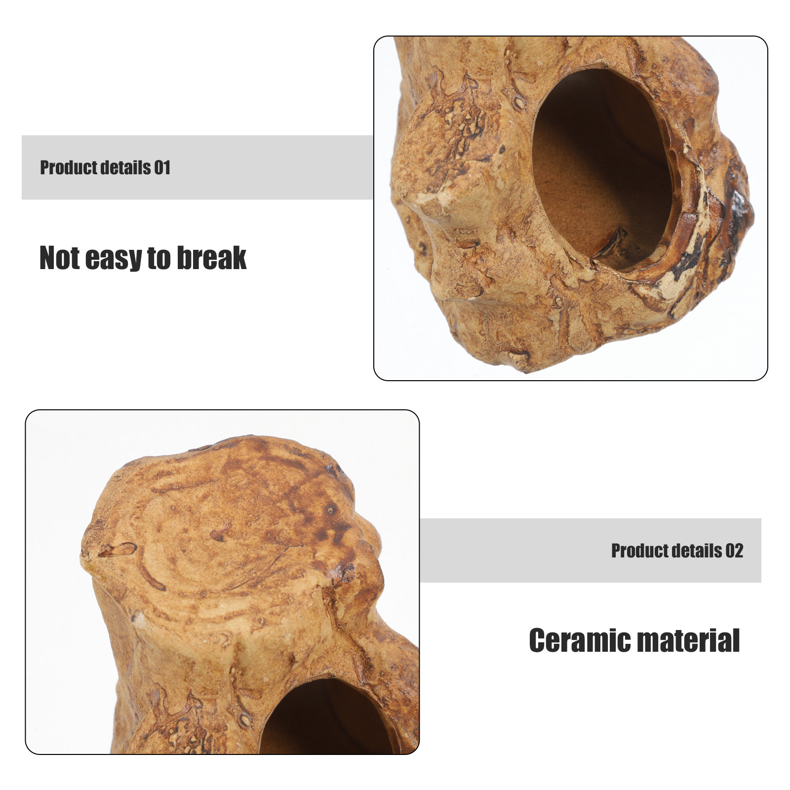 Decorações de Aquário em Cerâm - Hide Cave Ceramic avaliação e preço