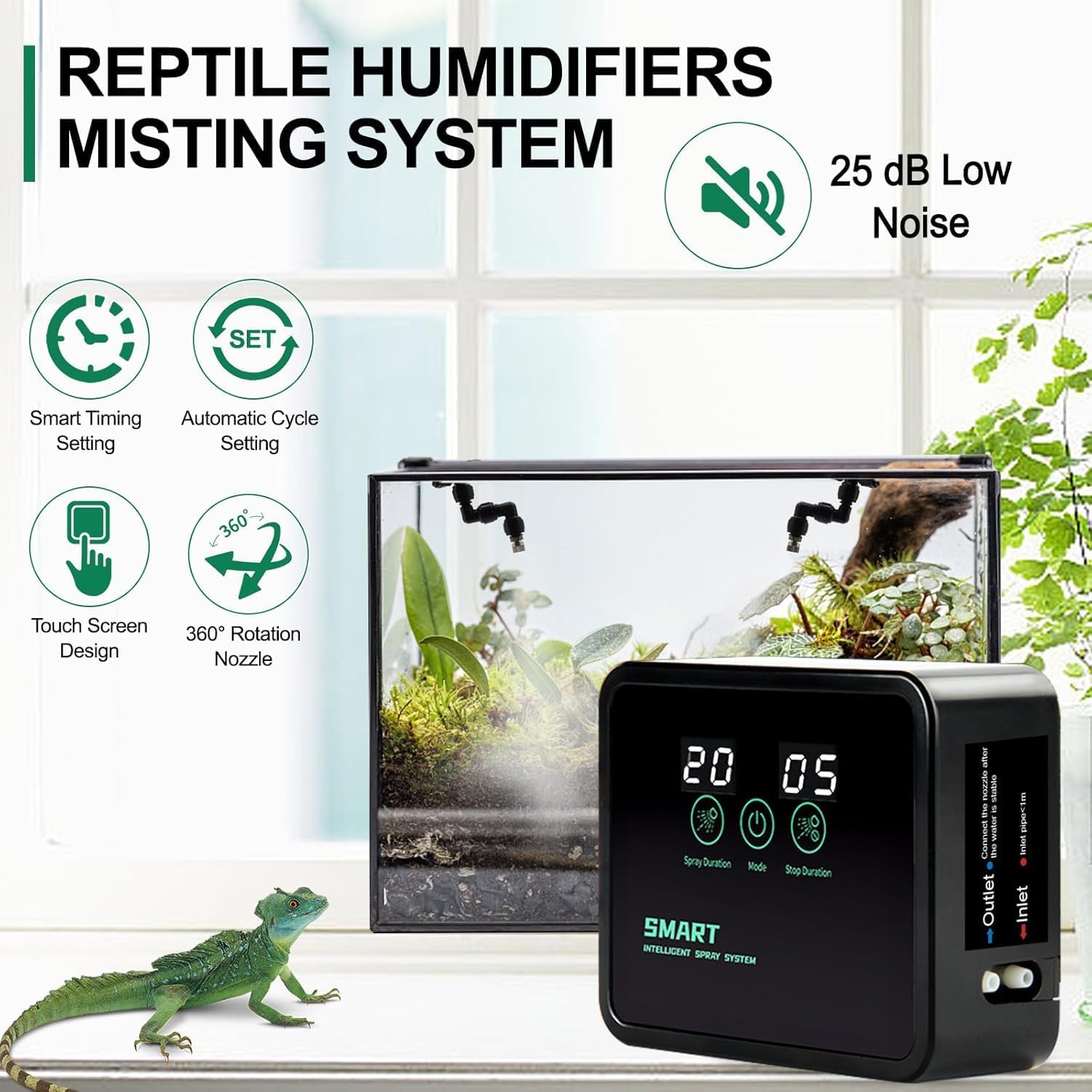 Umidificadores para Répteis: S - Misting Nozzle Reptile avaliação e preço